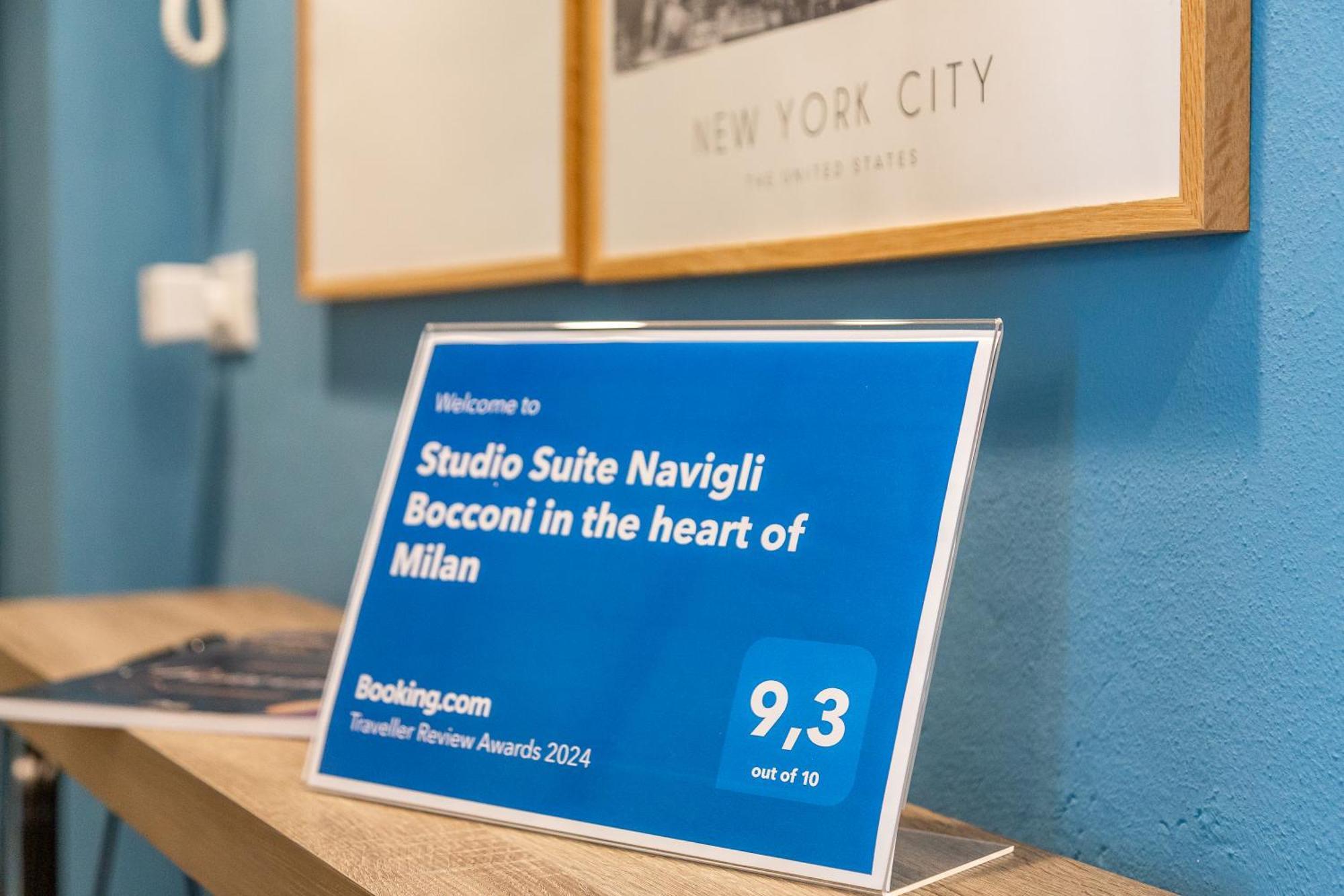 Studio Suite Navigli Bocconi In The Heart Of Milaan Buitenkant foto